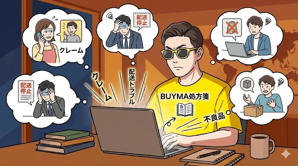 BUYMA本はなぜHow toばかり？トラブル解決の「逆引き辞書」を書く理由（図02）