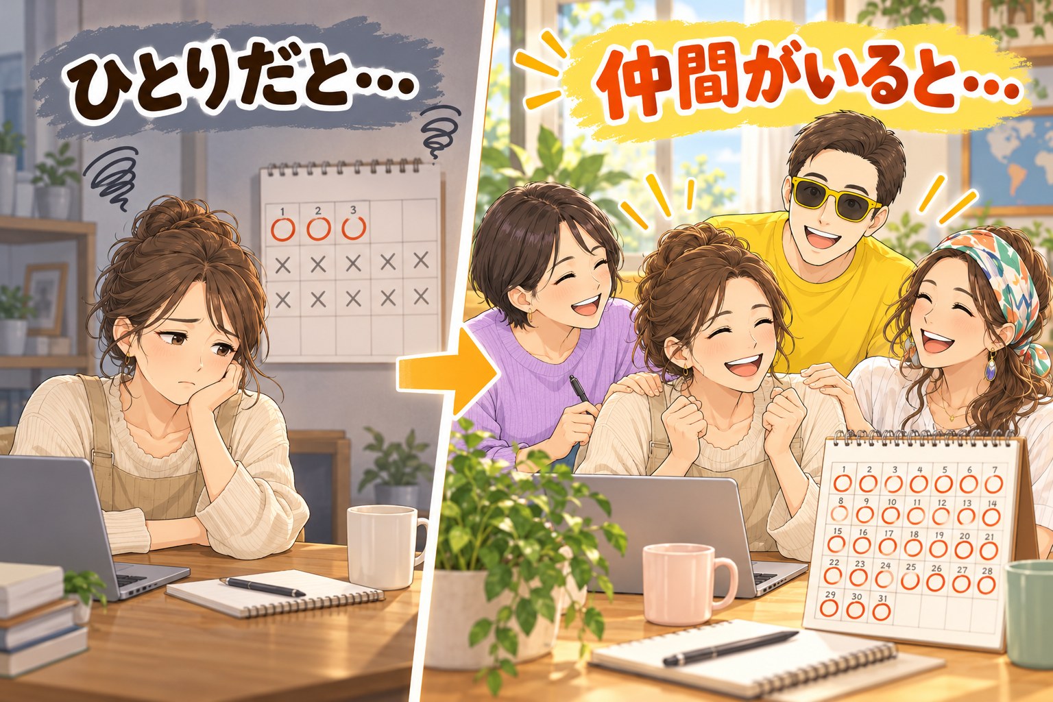 結果を出す人の共通点は続けられること