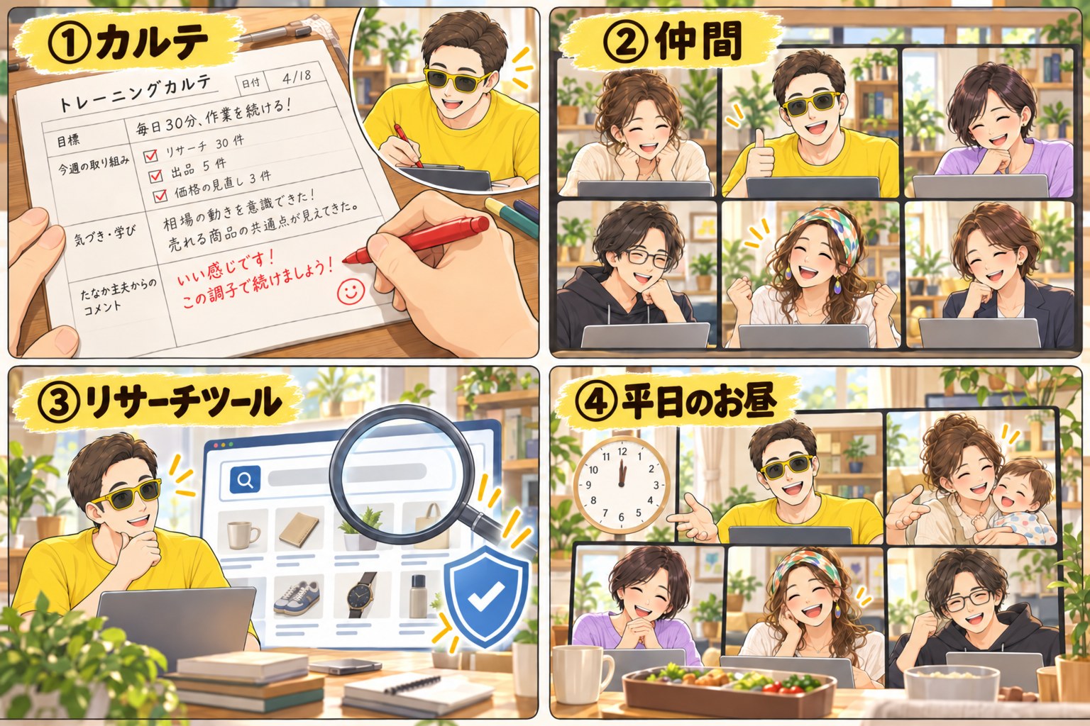 ブートキャンプの4つの仕掛け