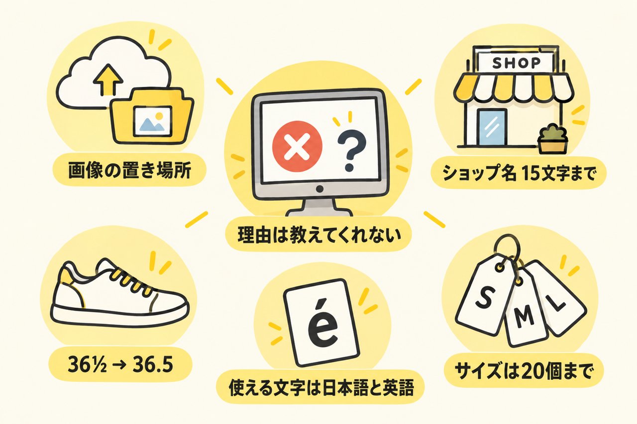 BUYMAのAPIで出品するときの細かいつまずき5つ