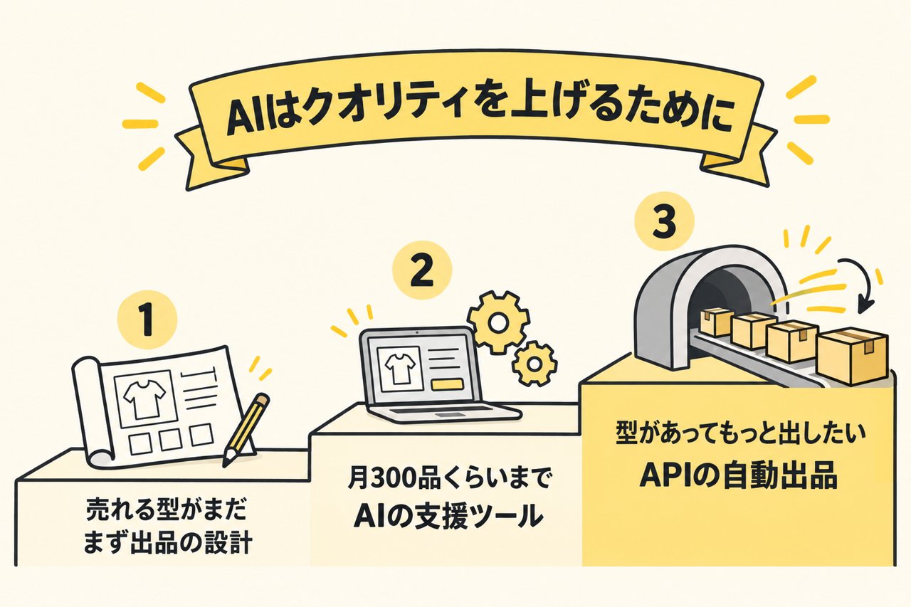 状況に合わせたAIとの付き合い方(設計・支援ツール・API)